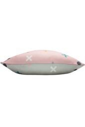 Furn Bitsa Symbol Abstract Cushion in Pink - Size: 43 cm x 43 cm - thumbnail 3