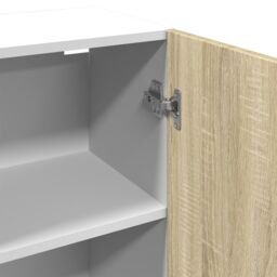 Berkfield Home Wall Mounted Cabinet Lyon Sonoma Oak 50x31x60 cm Engineered Wood in Brown - Size: 50 x 31 x 60 cm - thumbnail 9