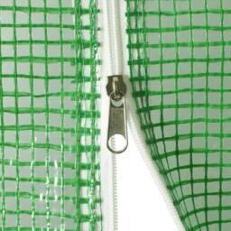 Berkfield Home Greenhouse with Steel Frame Green 6 m¬≤ 3x2x2 m - thumbnail 7