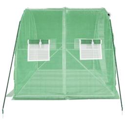 Berkfield Home Greenhouse with Steel Frame Green 6 m¬≤ 3x2x2 m - thumbnail 5