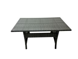 Fimous 11 Seater Patio Dining Corner Sofa Sets with Chair Dark Grey Mixed - thumbnail 6