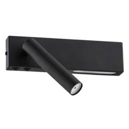 Netlighting Jasper Reading Wall Light Black Structure 3000K - thumbnail 2