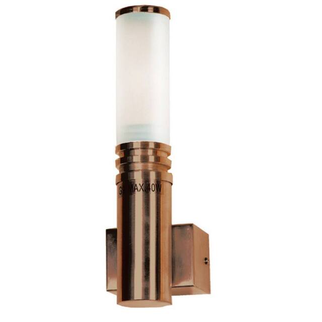 Netlighting Inox Outdoor Modern Wall Light Brown IP44