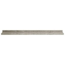 Berkfield Home Wall Shelves 4 pcs Concrete Grey 80x9x3 cm - Size: 80 x 9 x 3 cm - thumbnail 5