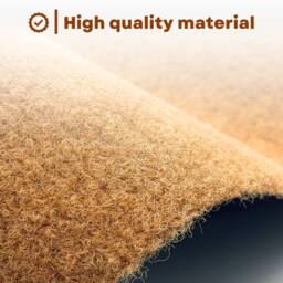 Nicoman Non-Shed Synthetic Coir Step Mat 75cm x 25cm - Pack of 4 in Beige - Size: 25 cm x 75 cm - thumbnail 4
