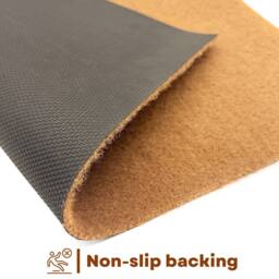 Nicoman Non-Shed Synthetic Coir Step Mat 75cm x 25cm - Pack of 4 in Beige - Size: 25 cm x 75 cm - thumbnail 7