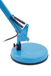 Orsina Studio Blue Metal Desk Lamp, Adjustable Anglepoise Design Tall Table Lamps, Contemporary Blue Desk Lamp - thumbnail 4