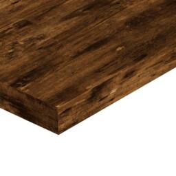Berkfield Home Durable Wall Shelves 4 pcs Smoked Oak 40x10x1.5 cm Engineered Wood in Brown - thumbnail 7