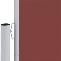 Berkfield Home Retractable Side Awning Brown 180x600 cm - thumbnail 3