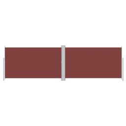Berkfield Home Retractable Side Awning Brown 180x600 cm - thumbnail 2