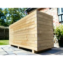 Buttercup Farm Norfolk Planter - Wood - L90 x W30 x H30 cm in Brown - thumbnail 8