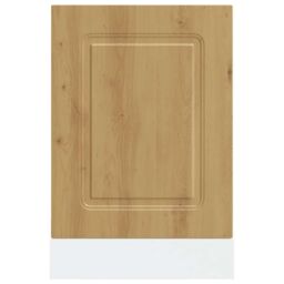 Berkfield Home Dishwasher Panel¬†Kalmar¬†Artisan Oak 45x1.5x67 cm Engineered Wood in Brown - thumbnail 4