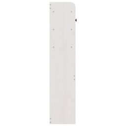 Berkfield Home Headboard with Storage White 180 cm Solid Wood Pine - thumbnail 5