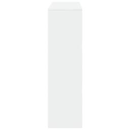 Berkfield Home Room Divider White 100x33x115 cm Engineered Wood - Size: 100 x 33 x 115 cm - thumbnail 5