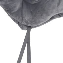 SPETLEK Soft Plush High Back Cushion Chair Grey - Size: 120 cm x 135 cm - thumbnail 5