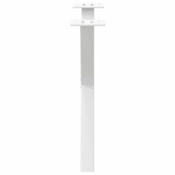 Berkfield Home Coffee Table Legs X-Shaped 2 pcs White 60x(42-43) cm Steel - thumbnail 6