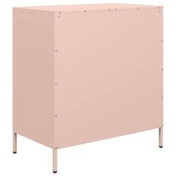Berkfield Home Sideboard¬†Pink 68x39x73.5 cm Cold-rolled Steel in Pink - thumbnail 7