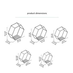 MH London Wall Shelf Hexagon Solid Wood Wall Shelf Floating Shelf Bookshelves - Haverstock in Black - thumbnail 5