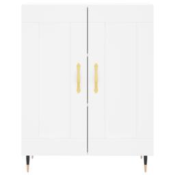 Berkfield Home Sideboard White 69.5x34x90 cm Engineered Wood - thumbnail 5