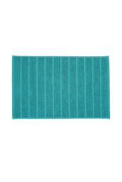 CHRISTY 'Signum' Heavyweight 100% Combed Cotton Bath Mat in Teal