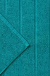 CHRISTY 'Signum' Heavyweight 100% Combed Cotton Bath Mat in Teal - thumbnail 3