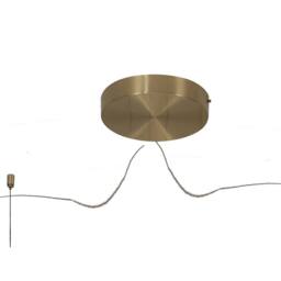 Netlighting Shell 8+6 Light Pendant Round 70W LED 3000K 3710lm Gold 3yrs Warranty - thumbnail 3