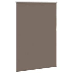 Berkfield Home Roller Blind Blackout Coffee 100x150 cm Fabric Width 95.7 cm Polyester in Brown - thumbnail 3