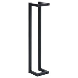 Berkfield Home Towel Rack Black 12.5x12.5x60 cm Iron - thumbnail 4
