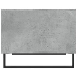 Berkfield Home Coffee Table Concrete Grey 60x50x40 cm Engineered Wood - Size: 60 x 50 x 40 cm - thumbnail 5