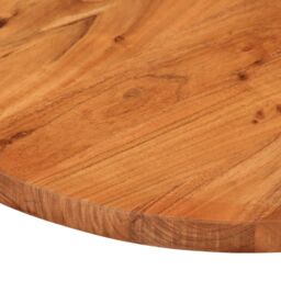 Berkfield Home Table Top 100x40x3.8 cm Oval Solid Wood Acacia in Brown - thumbnail 6