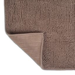 Allure Bath Fashions Supersoft Chenille Bobble Two Piece Bath & Pedestal Mat Set in Brown - thumbnail 2