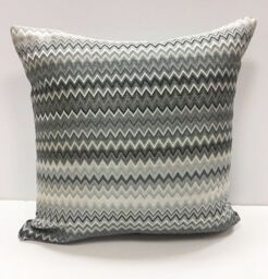 Rapport Home Enzo Cushion Cover (43x43 cm) in Charcoal - Size: 43 cm x 43 cm