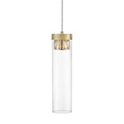 Netlighting Gem Slim Pendant Ceiling Light Antique Bronze 1x G9