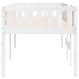 Berkfield Home Children's Bed without Mattress White 90x190 cm Solid Wood Pine - thumbnail 6