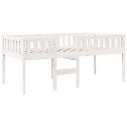 Berkfield Home Children's Bed without Mattress White 90x190 cm Solid Wood Pine - thumbnail 3