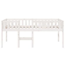 Berkfield Home Children's Bed without Mattress White 90x190 cm Solid Wood Pine - thumbnail 5