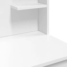 Berkfield Home Beautiful Dressing Table with LED Lights White 96x40x142 cm - Size: 96 x 40 x 142 cm - thumbnail 6