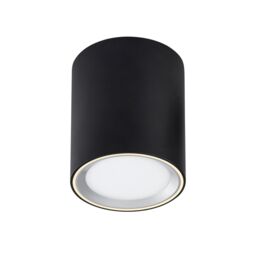 Nordlux Modern Indoor Surface Downlight Black Metal Intergrated LED 3-Level Dimming - Mains Powered, IP20 - thumbnail 4