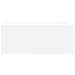 Berkfield Home Coffee Table with Drawers White 100x100x40 cm - Size: 100 x 100 x 40 cm - thumbnail 7