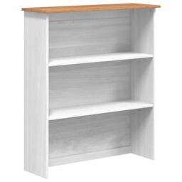 "Berkfield Home Hutch ""ASKIM"" White 91x30x104 cm Solid Wood Pine - Size: 91 x 30 x 104 cm" - thumbnail 2