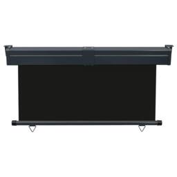 Berkfield Home Balcony Side Awning 140x250 cm Black - thumbnail 4