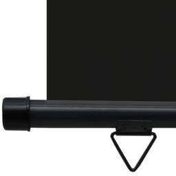 Berkfield Home Balcony Side Awning 140x250 cm Black - thumbnail 8