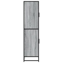 Berkfield Home Highboard Grey Sonoma 68x35x139 cm Engineered Wood - Size: 68 x 35 x 139 cm - thumbnail 5