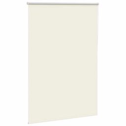 Berkfield Home Roller Blind Blackout Off-White 90x130 cm Fabric Width 85.7 cm Polyester in White - thumbnail 3