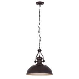 Netlighting Industrial Hanging Pendant Bronze Golden Alloy Shade E27 - thumbnail 2