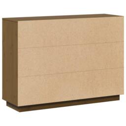 Berkfield Home Sideboard Honey Brown 110.5x35x80 cm Solid Wood Pine - thumbnail 9