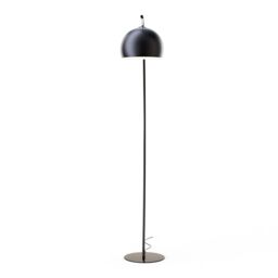 Living and Home Contemporary Nordic Style Black Floor Lamp - thumbnail 4