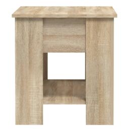 Berkfield Home Coffee Table Sonoma Oak 101x49x52 cm Engineered Wood in Brown - Size: 101 x 49 x 52 cm - thumbnail 5