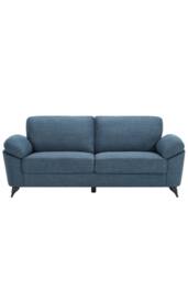 More4Homes Malmo Modern Scandi Style Fabric Living Room 2+3 Seater Sofa Set in Blue - thumbnail 4