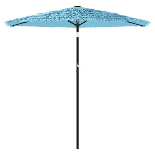 Berkfield Home Durable Garden Parasol with Steel Pole Blue 268x268x226 cm - Size: 268 x 268 x 226 cm - image 1